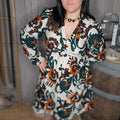 Robe imprimée bohème