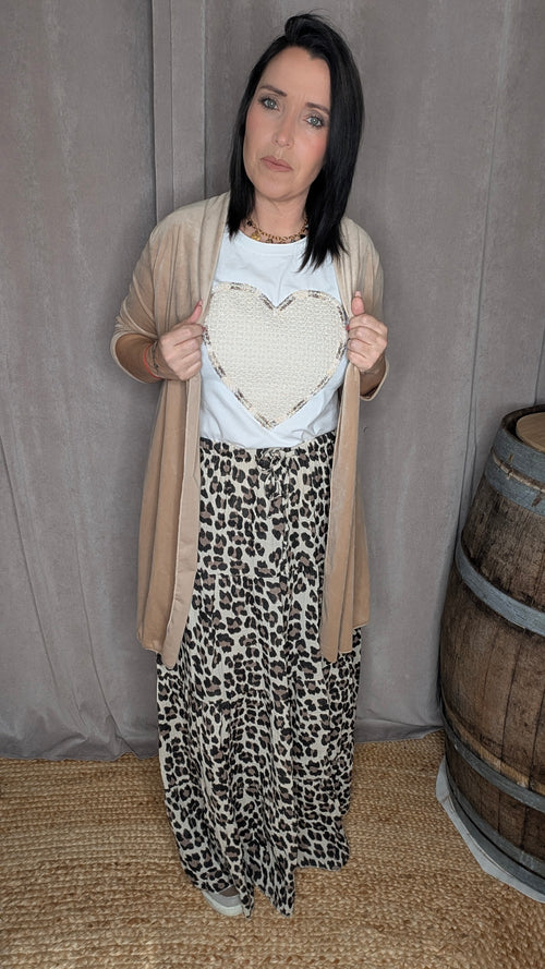 Gilet Long Helga – Élégance Fluide