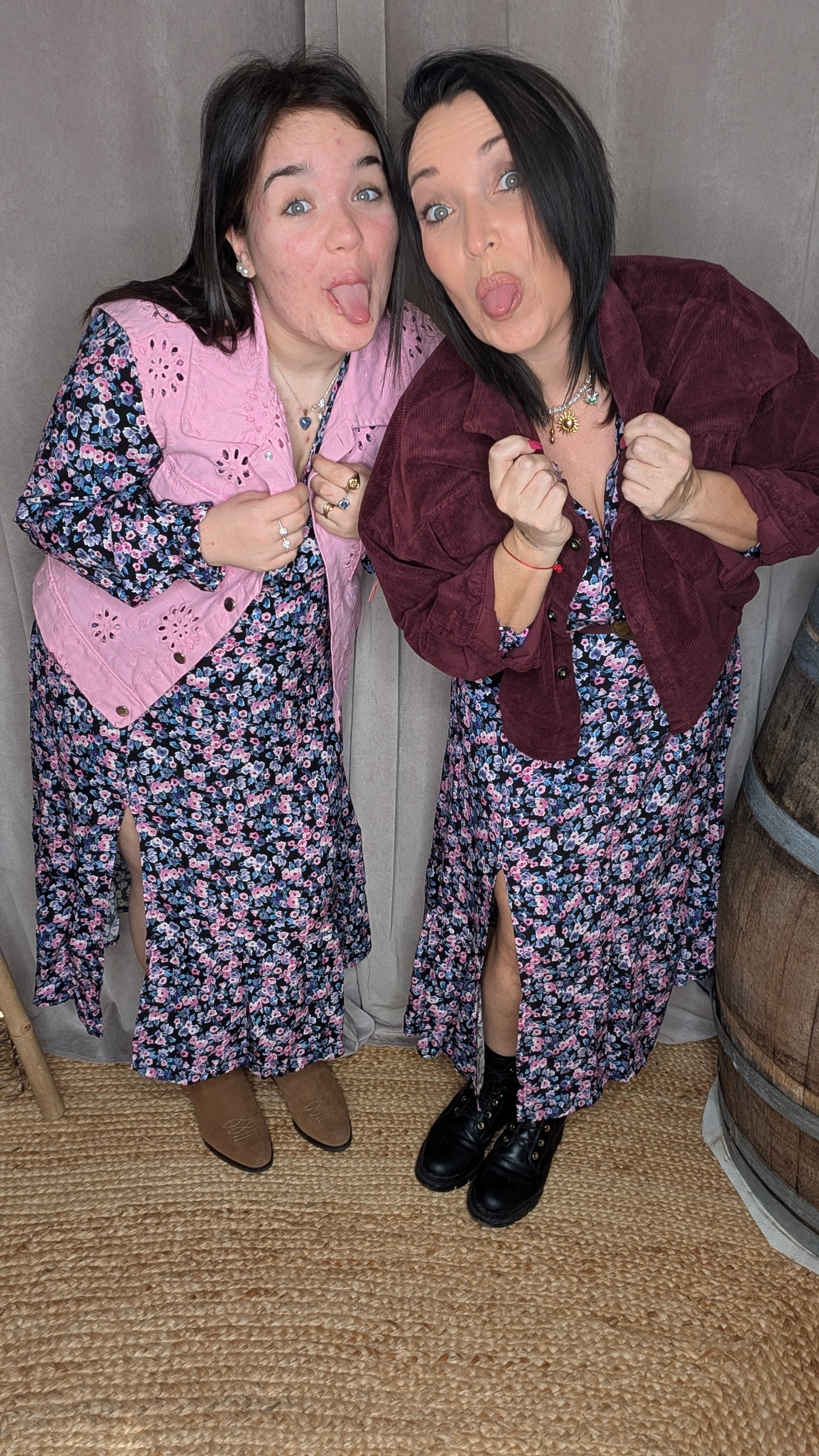 Robe Longue Fleurie – Viscose Fluide