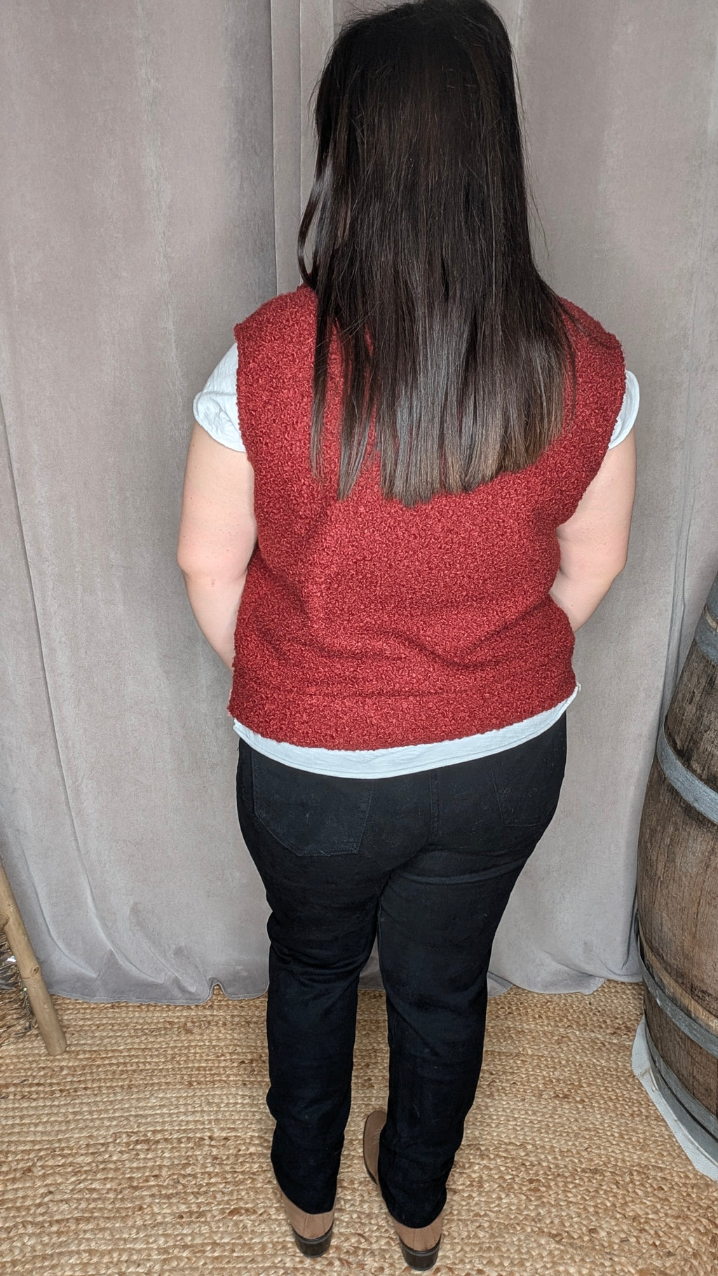 Jean Mom Fit Noir – Taille Haute Intemporelle