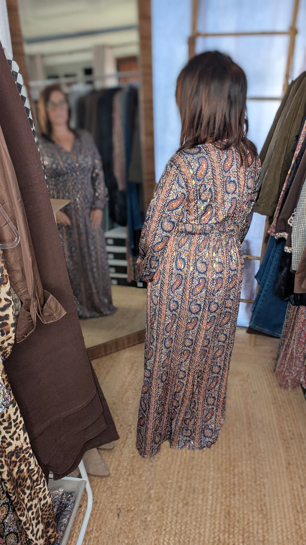 🍂 ROBE MAGIQUE MIDI BOHÈME