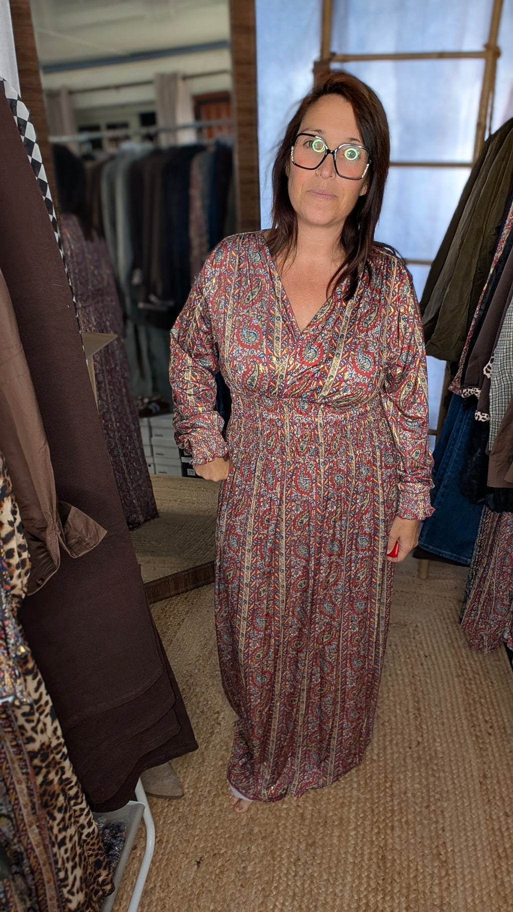🍂 ROBE MAGIQUE MIDI BOHÈME
