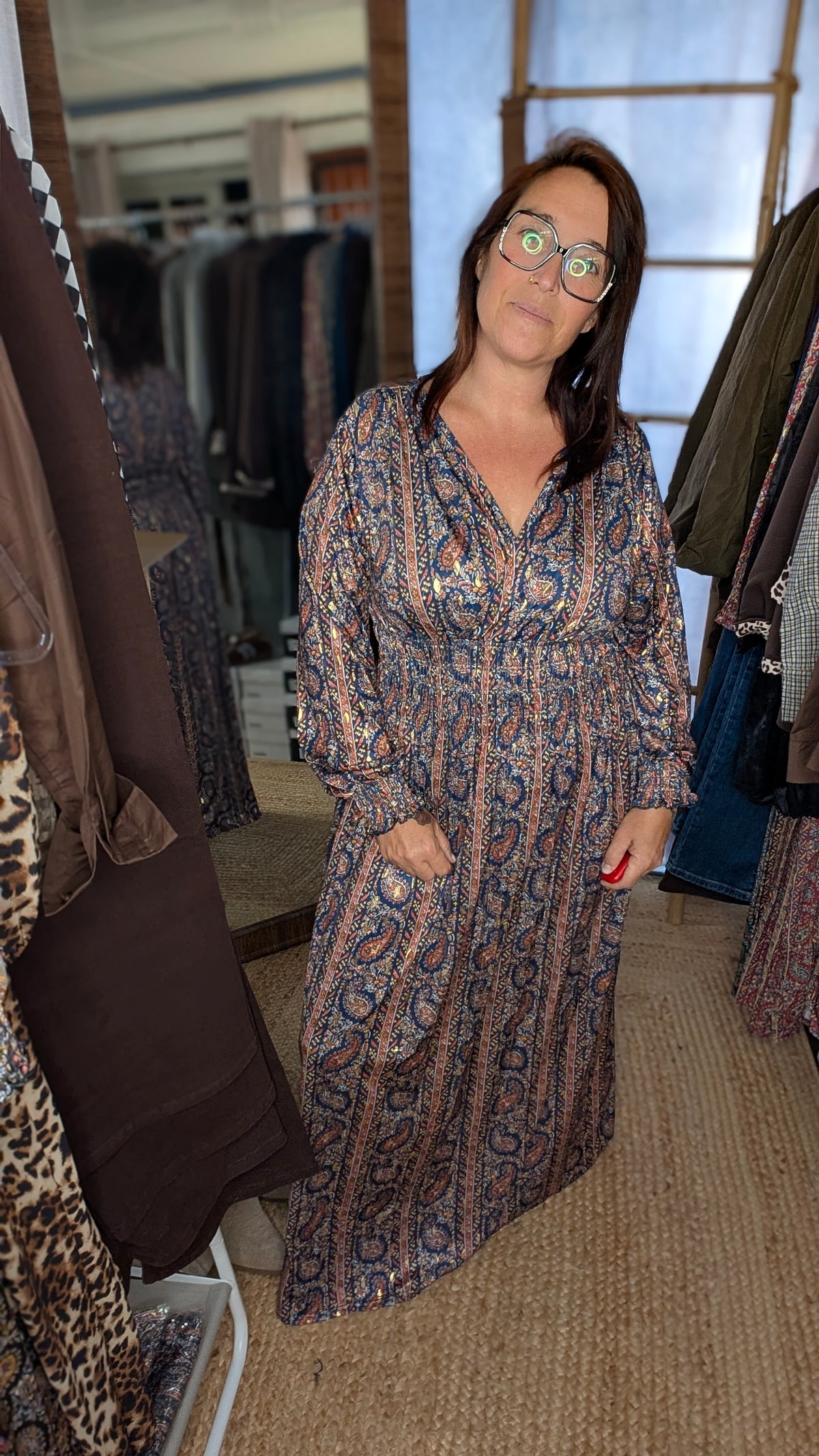 🍂 ROBE MAGIQUE MIDI BOHÈME