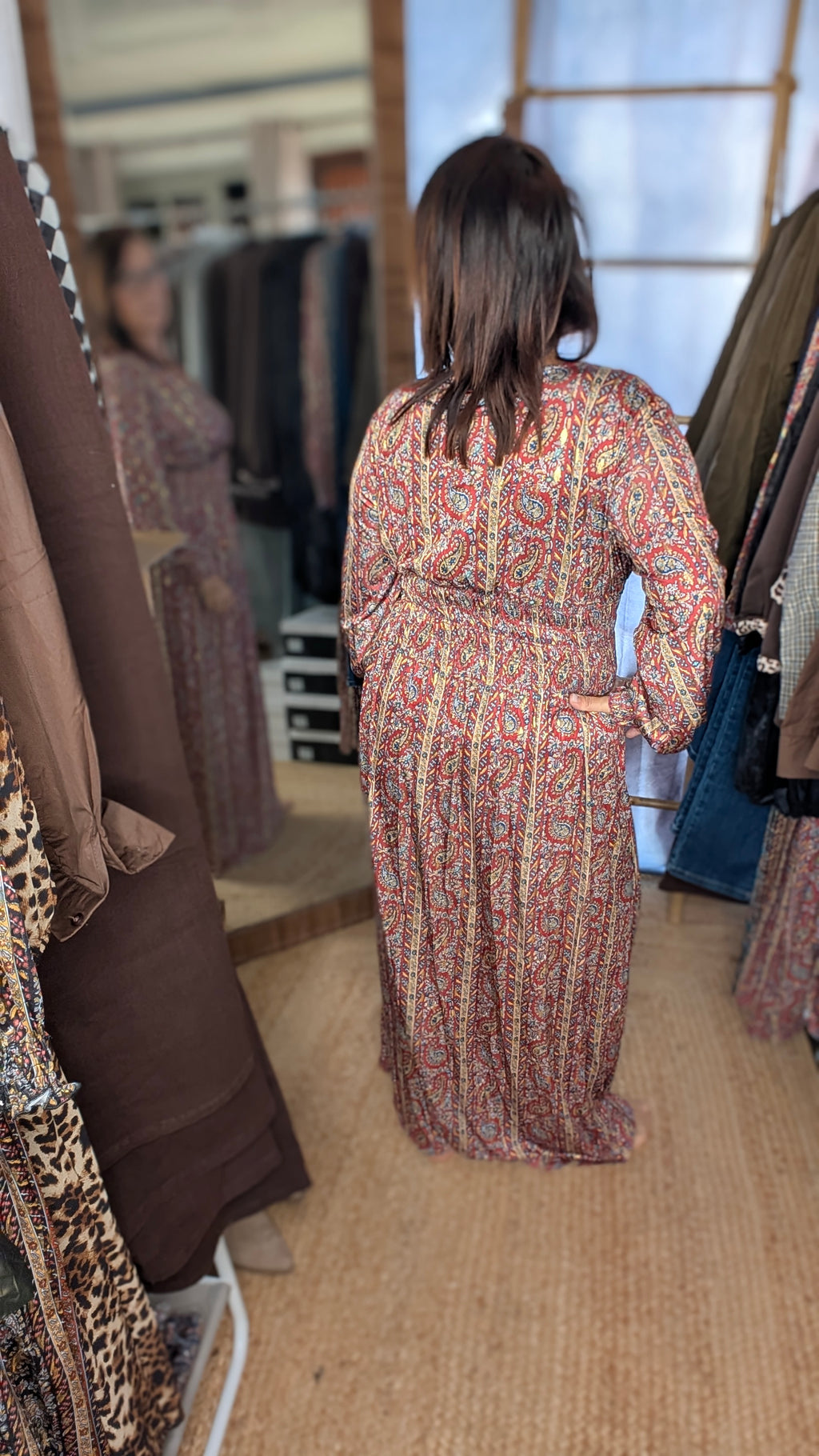 🍂 ROBE MAGIQUE MIDI BOHÈME