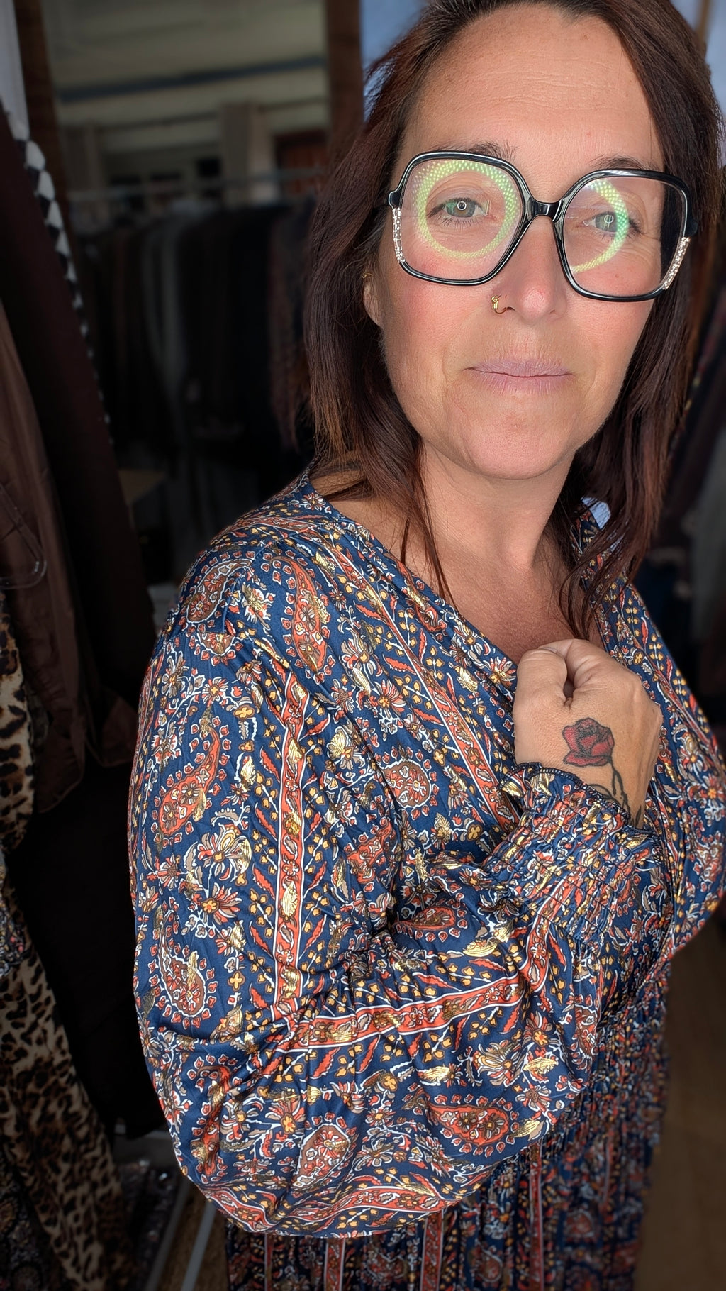 🍂 ROBE MAGIQUE MIDI BOHÈME