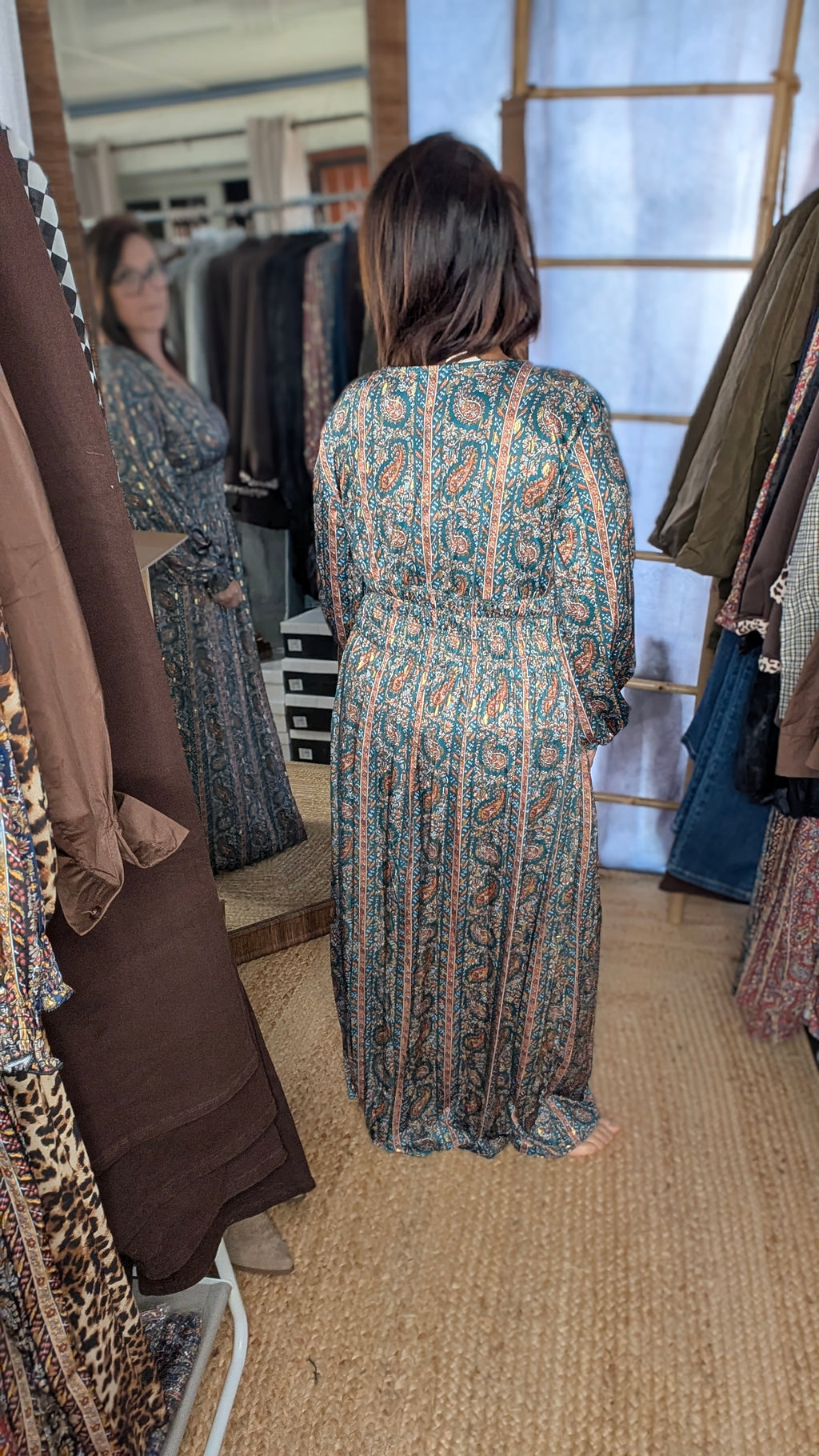 🍂 ROBE MAGIQUE MIDI BOHÈME