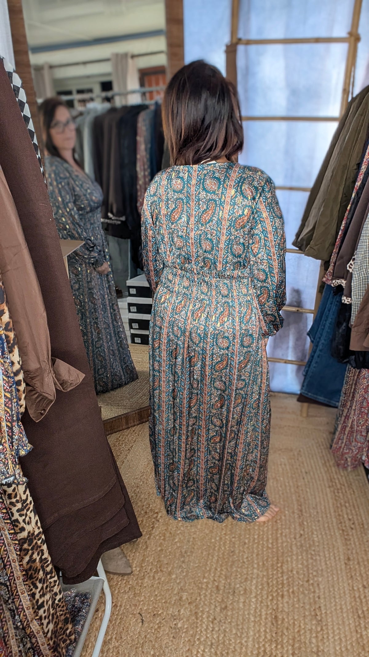 🍂 ROBE MAGIQUE MIDI BOHÈME